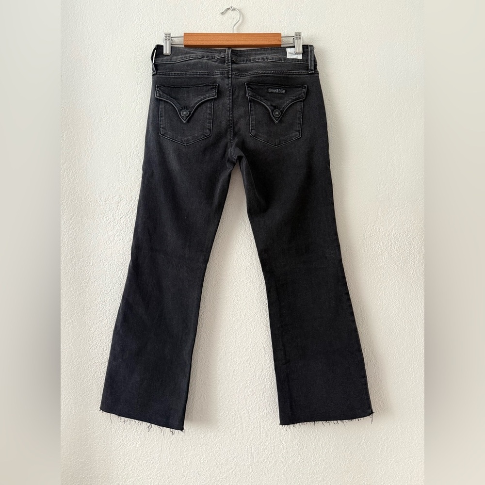 Hudson Jeans Hudson Crop Collin Flare Mid-rise Size 29 Charcoal - Picture 4 of 14